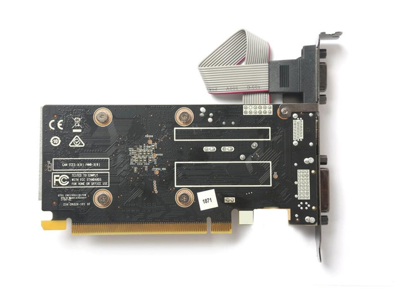 ZOTAC GeForce GT 710 Low Profile - 2GB GDDR3 RAM - Grafikkarte