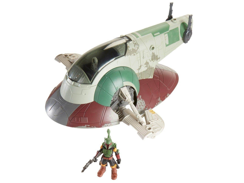 Hasbro Star Wars Mission Fleet: Starship Skirmish - Boba Fett and Firespray 6cm Figure and Vehicle