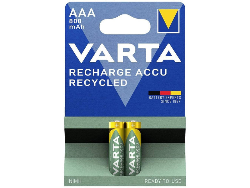 VARTA Recharge Accu Recycled 56813 battery - 2 x AAA - NiMH