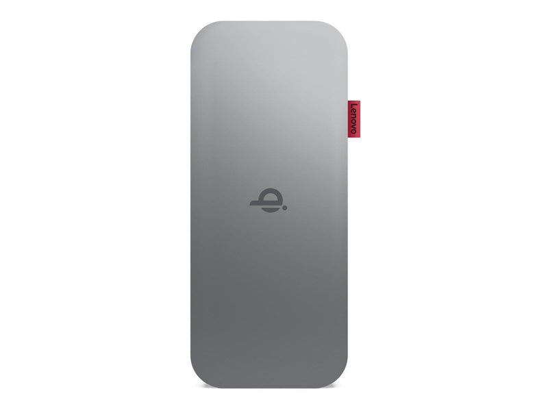 Lenovo Go power bank - Li-pol - USB-C - 30 Watt Powerbank (Akku) - schwarz - 10000 mAh