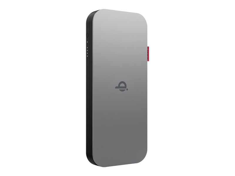 Lenovo Go power bank - Li-pol - USB-C - 30 Watt Powerbank (Akku) - schwarz - 10000 mAh