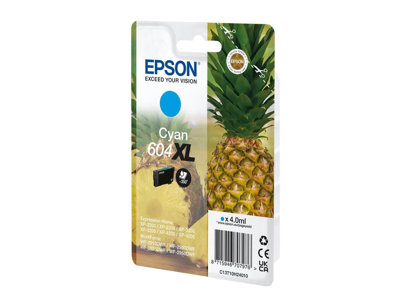 Epson 604XL - cyan - original - ink cartridge - Tintenpatrone Cyan