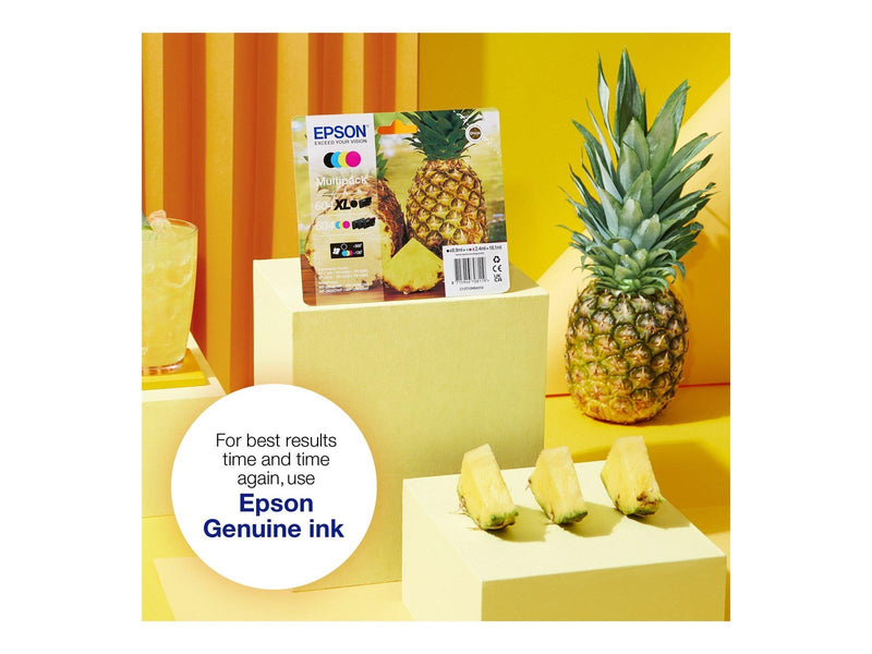 Epson 604 - 4-pack - XL - black yellow cyan magenta - original - ink cartridge - Tintenpatrone Cyan