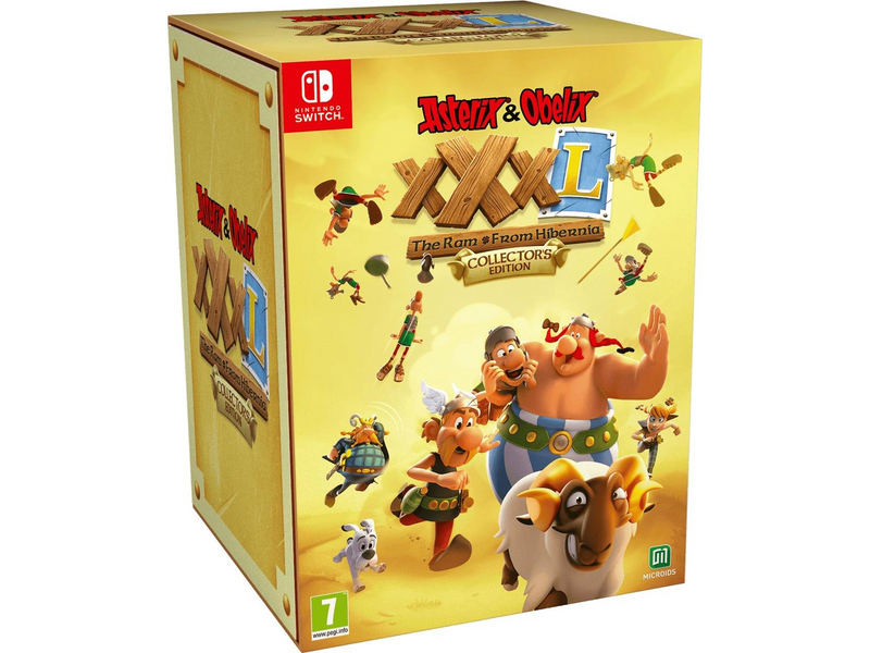 Asterix + Obelix XXXL: The Ram From Hibernia - Collector's Edition - Nintendo Switch - Action - PEGI 7