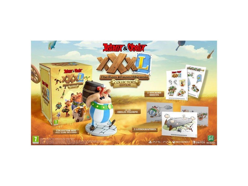 Asterix & Obelix XXXL: The Ram From Hibernia - Collector's Edition - Sony PlayStation 4 - Action - PEGI 7