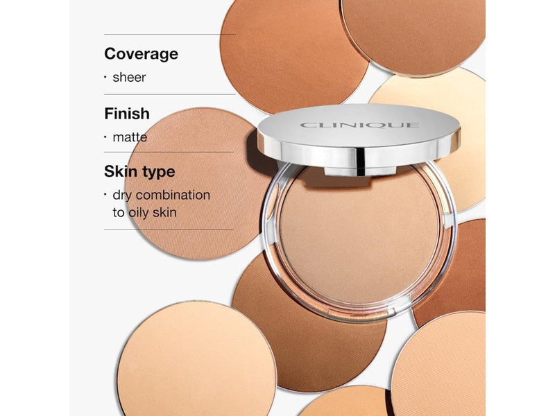Clinique Stay-Matte Sheer Pressed Powder - No. 04 Stay Honey