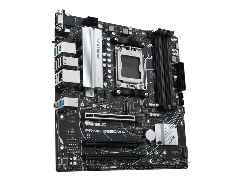 ASUS PRIME B650M-A Mainboard - AMD B650 - AMD AM5 socket - DDR5 RAM - Micro-ATX