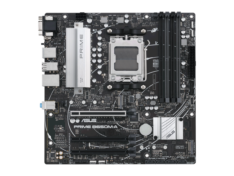 ASUS PRIME B650M-A Mainboard - AMD B650 - AMD AM5 socket - DDR5 RAM - Micro-ATX