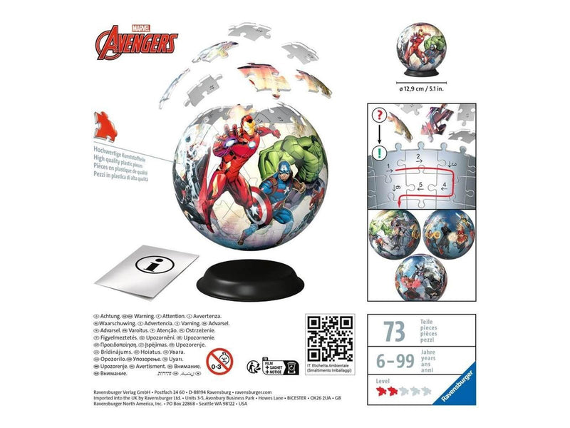 Ravensburger Marvel Avengers 3D Puzzle 72pcs.