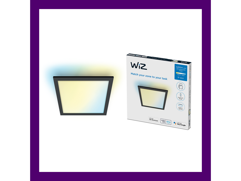 WiZ Cealing Panel SQ36W - Black