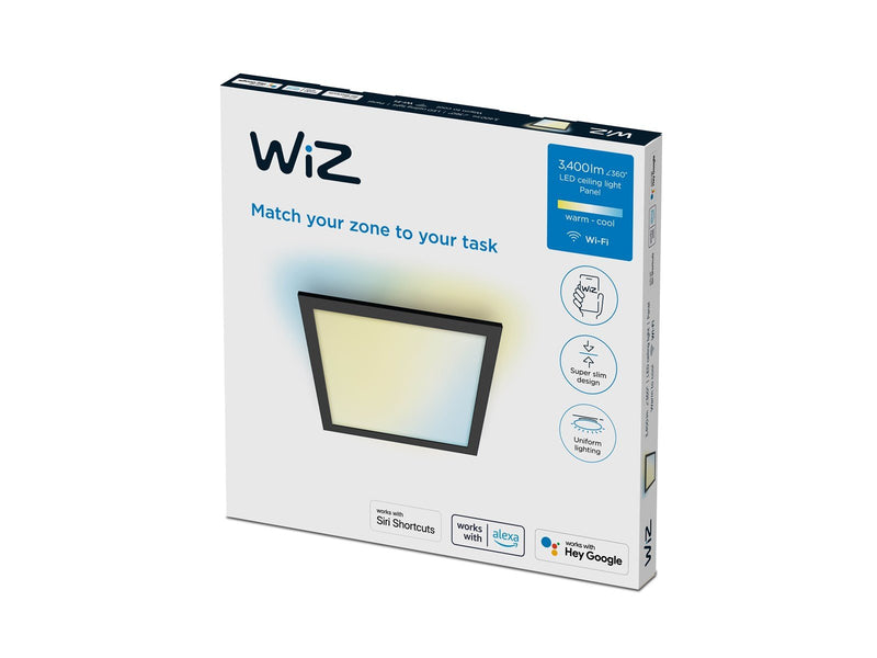 WiZ Cealing Panel SQ36W - Black