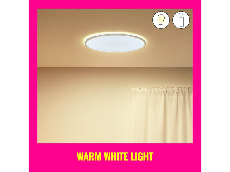 WiZ SuperSlim ceiling lamp 22W - White