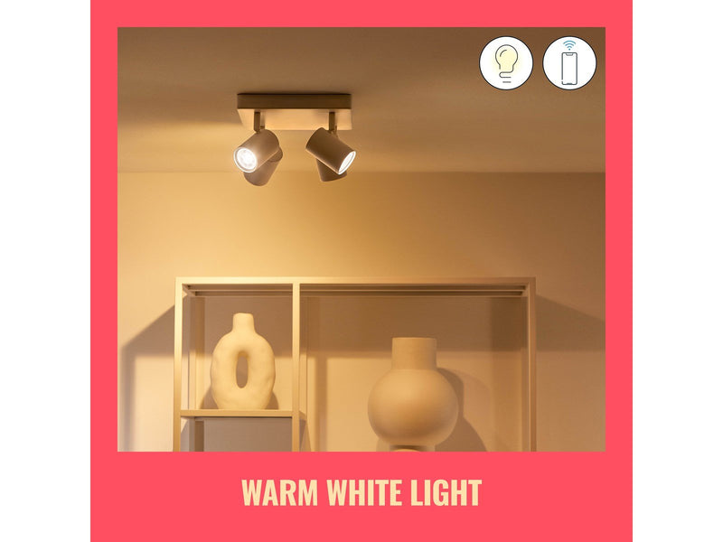 WiZ Imageo quadruple spotlight - White