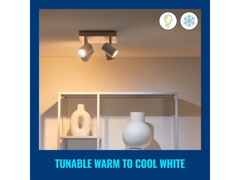WiZ Imageo quadruple spotlight - White