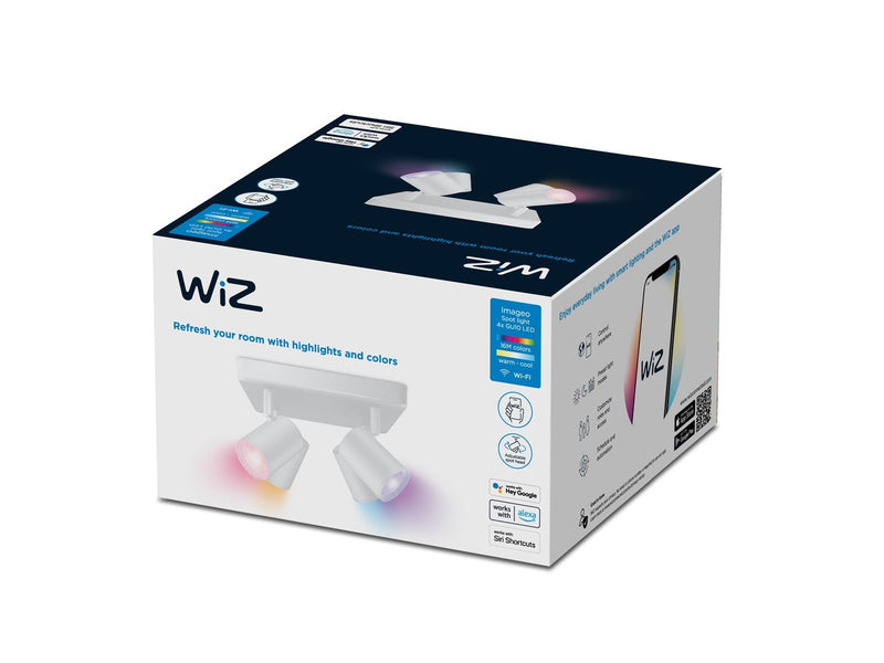 WiZ Imageo quadruple spotlight - White