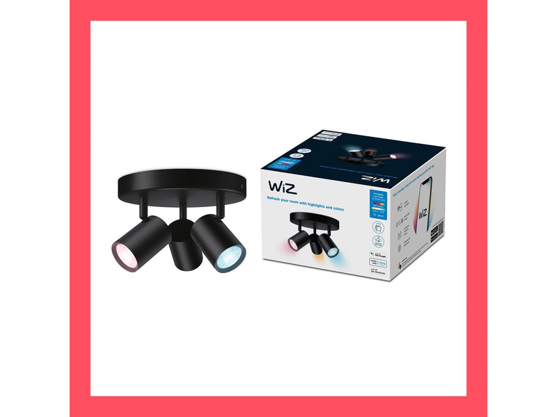 WiZ Imageo triple spotlight - Black