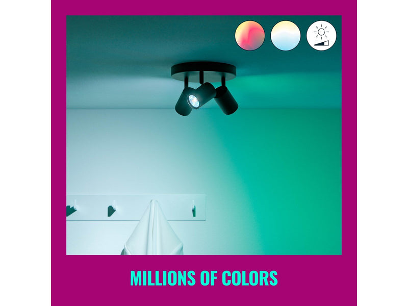 WiZ Imageo triple spotlight - Black