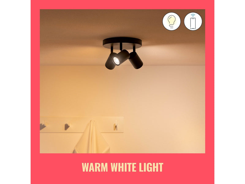 WiZ Imageo triple spotlight - Black