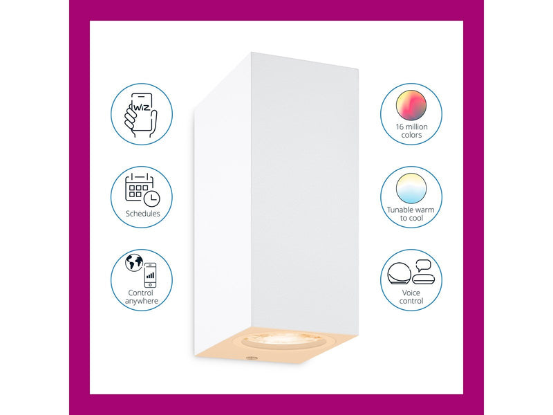 WiZ Up&Down wall lamp - White