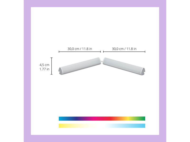 WiZ Bar Linear Light 2-pack