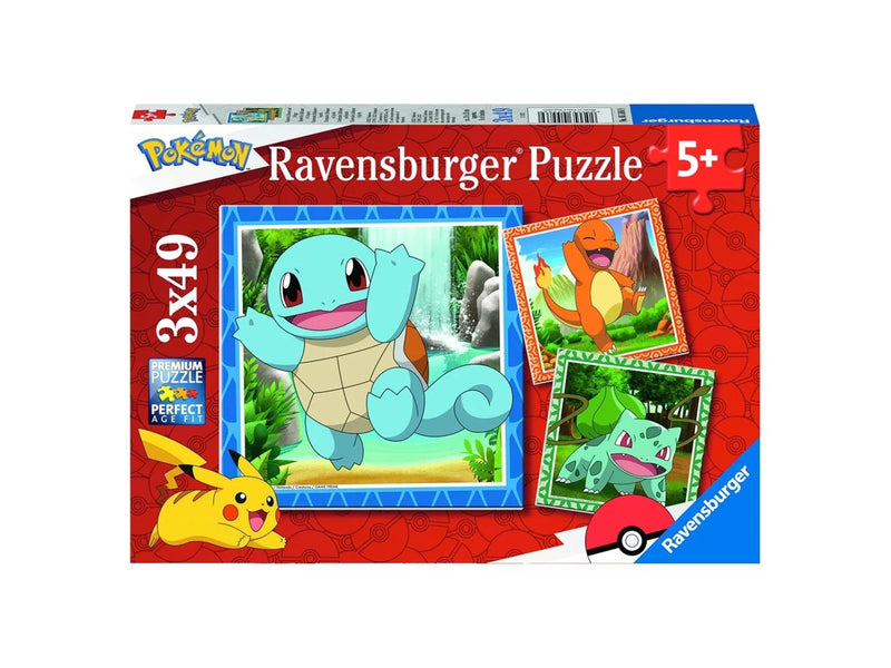 Ravensburger Pokemon 3x 49pcs
