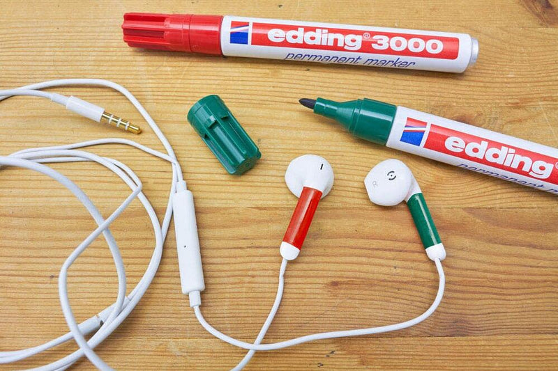 edding 3000 Permanentmarker 1,5 - 3,0 mm - rot - 10 Stück