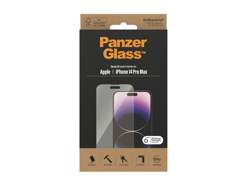 PanzerGlass Screen Protector Apple iPhone 14 Pro Max | Classic Fit