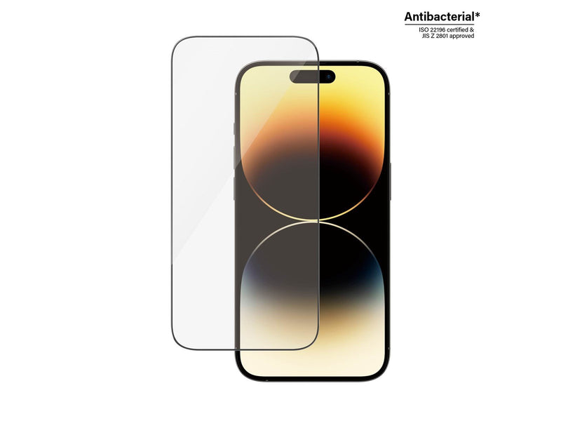 PanzerGlass Screen Protector Apple iPhone 14 Pro | Ultra-Wide Fit