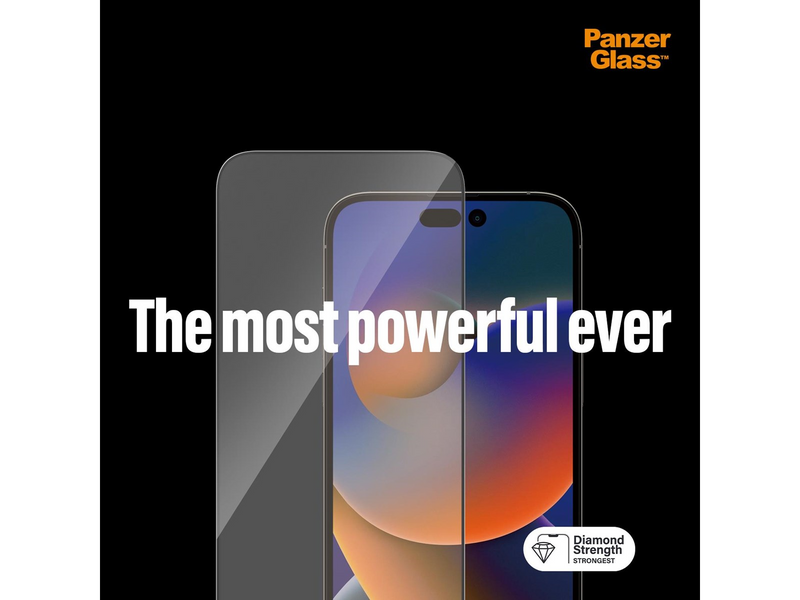 PanzerGlass Screen Protector Apple iPhone 14 Pro Max | Ultra-Wide Fit w. EasyAligner