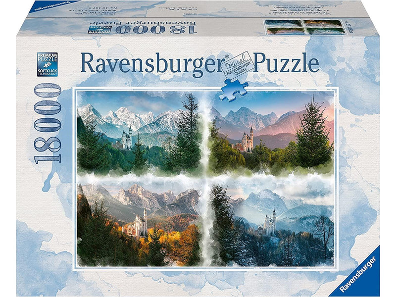 Ravensburger Castle Through The Seasons (18000)