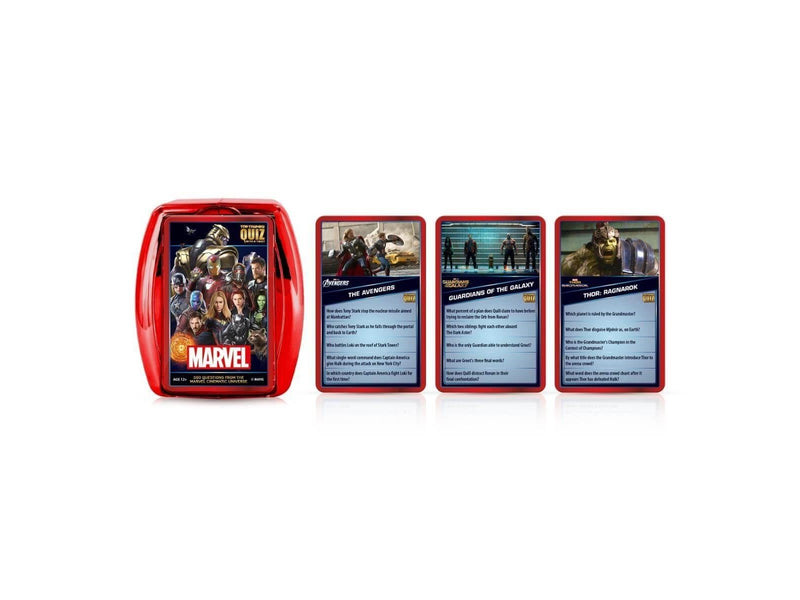 Winning Moves Marvel Cinematic Universe Top Trumps Quiz Card Game (English)