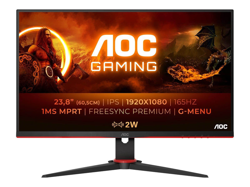 24" AOC G2 Gaming - 1920x1080 - 165Hz - IPS