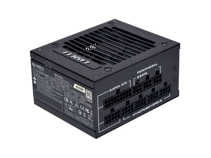 Lian Li SP850 SFX Gold - Black Netzteile - 850 Watt - 92 mm - ATX - 80 Plus Gold zertifiziert