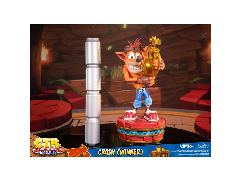 First 4 Figures - Crash Team Racing Nitro-Fueled - Crash (Winner) (Standard Edition) - Figur