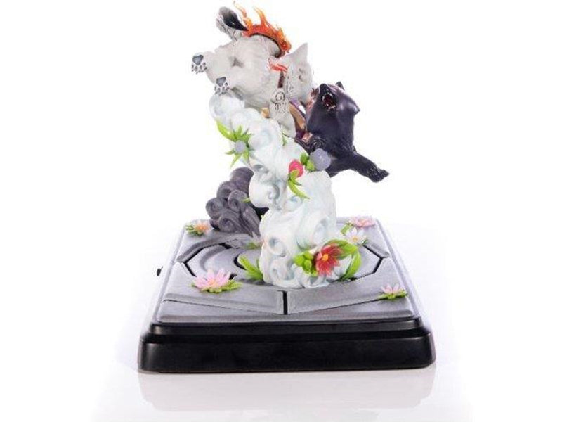 First 4 Figures - Okamiden - Chibiterasu vs. Dark Chibiterasu & Possessed Kuni Painted Statue (Standard Edition) - Figur