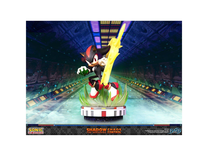First 4 Figures - Sonic the Hedgehog Resin Painted Statue: Shadow the Hedgehog Chaos Control (Standard Edition) - Figur