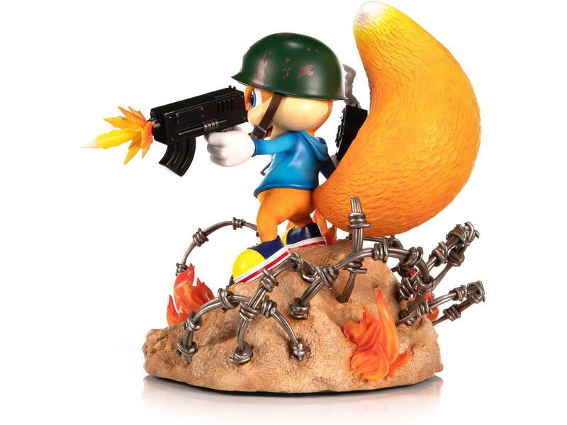 First 4 Figures - Conker's Bad Fur Day Resin Painted Statue: Soldier Conker (Standard Edition) - Figur