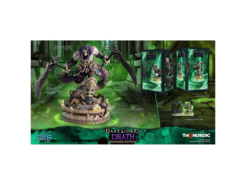 First 4 Figures - Darksiders Resin Painted Statue: Death (Standard Edition) - Figur