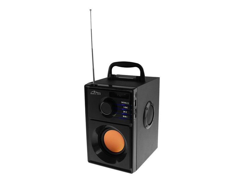 Media-Tech BOOMBOX BT MT3145 V2.0 - speaker - for portable use - wireless