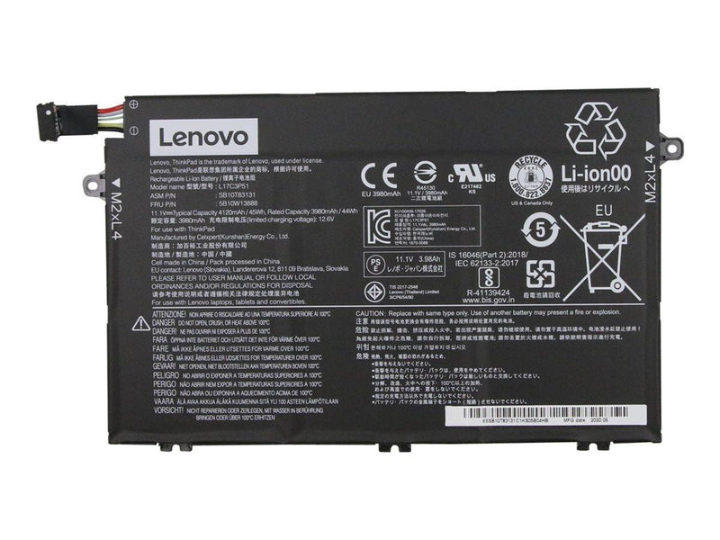 Lenovo Celxpert - laptop battery - Li-Ion - 4120 mAh - 45 Wh