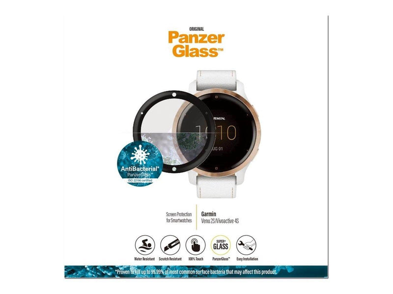 PanzerGlass Garmin Venu 2S | Vivoactive 4s | Screen Protector Glass