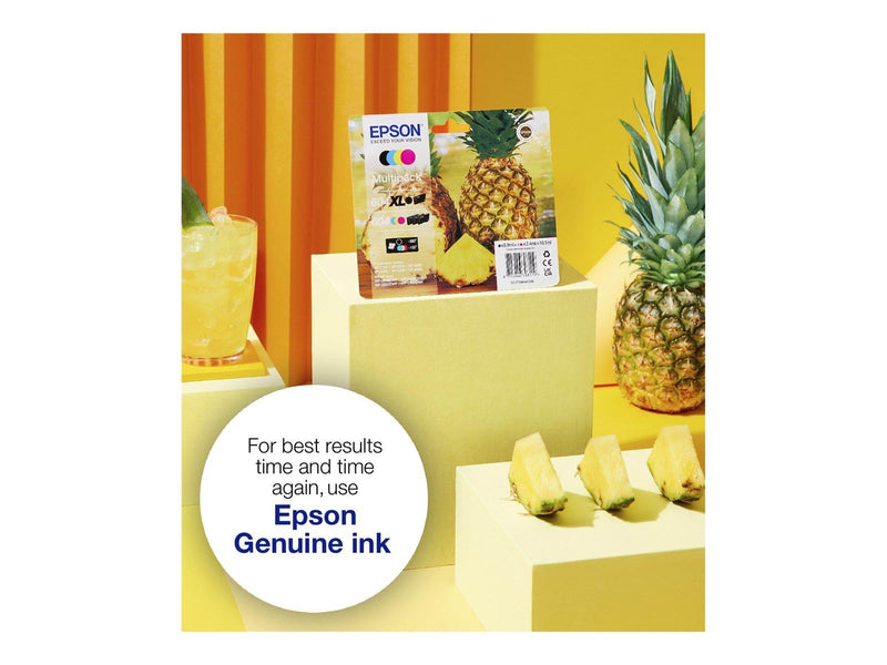 Epson 60 - 4-pack - XL - black yellow cyan magenta - original - ink cartridge - Tintenpatrone Cyan