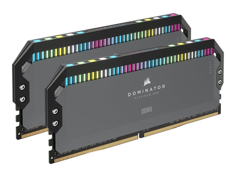 Corsair Dominator Platinum RGB DDR5-5600 - 64GB - CL40 - Dual Channel (2 pcs) - AMD EXPO & Intel XMP - Grau mit RGB