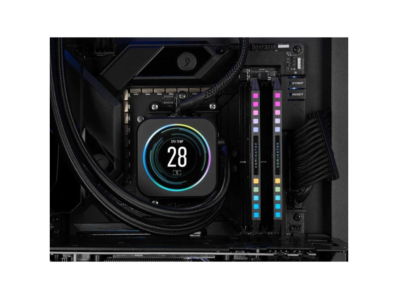 Corsair Dominator Platinum RGB DDR5-5600 - 64GB - CL40 - Dual Channel (2 pcs) - AMD EXPO & Intel XMP - Grau mit RGB