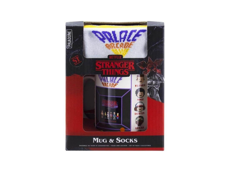 Paladone - Stranger Things Mug and Socks - Becher