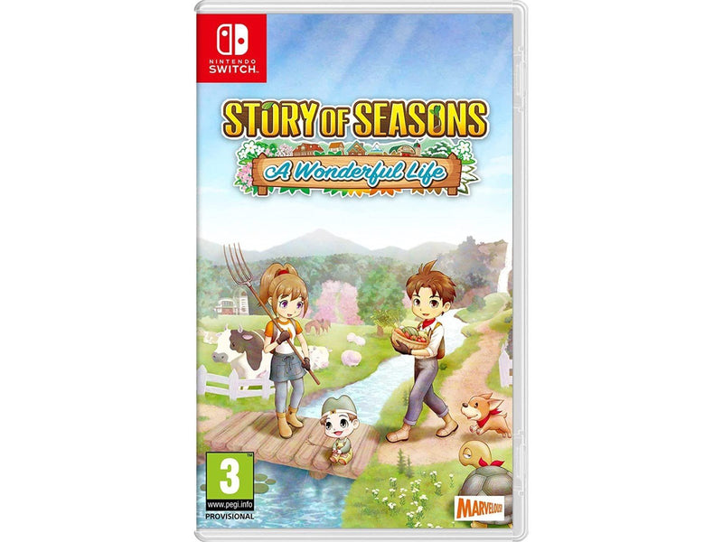 Story of Seasons: A Wonderful Life (Standard Edition) - Nintendo Switch - Simulation - PEGI 3