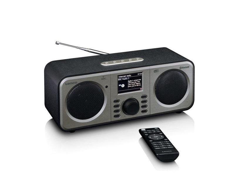 Lenco DIR-141- Black - DAB+/FM - Stereo - schwarz