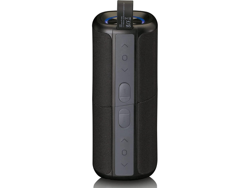 Lenco BTP-400BK - 2 in 1 Bluetooth® speaker – waterproof (IPX7) - black