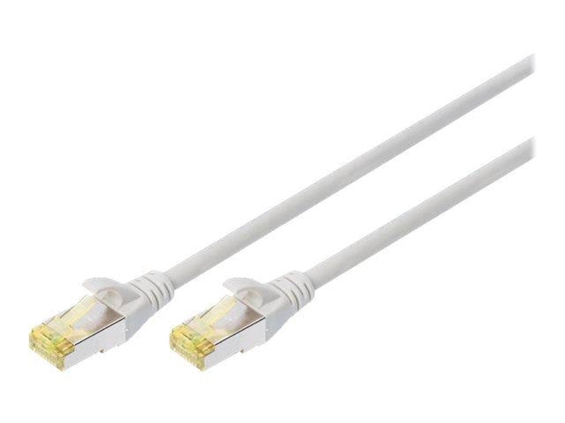 DIGITUS patch cable - 25 cm - grey - Grau - 0.25 meter