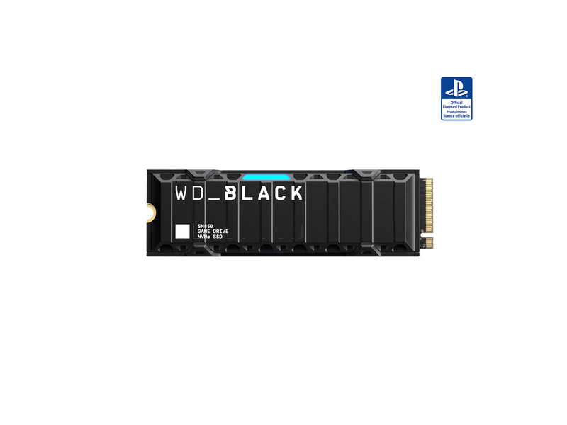 WD Black SN850 SSD for PS5 - 1TB - PCIe 4.0 - M.2 2280